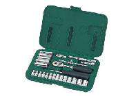 1/4" Bộ tuýp 25 chi tiết Sata 09-001