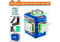 30m Máy cân mực laser 3D 12 tia màu xanh Wadfow WLE2M12