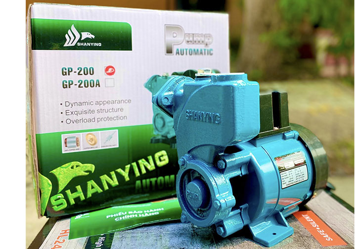 200W Máy bơm đẩy tự mồi Shanying GP-200