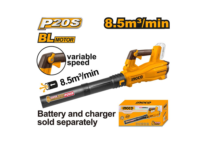 20V Máy thổi bụi (chỉ thân máy) dùng pin Ingco CABLI20428