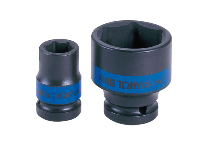 24mm Đầu tuýp đen 6 cạnh (dài 42mm) 1/2" Kingtony 453524M