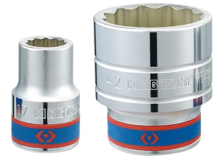 29mm Đầu tuýp 12 cạnh (dài 52mm) 3/4" Kingtony 633029M