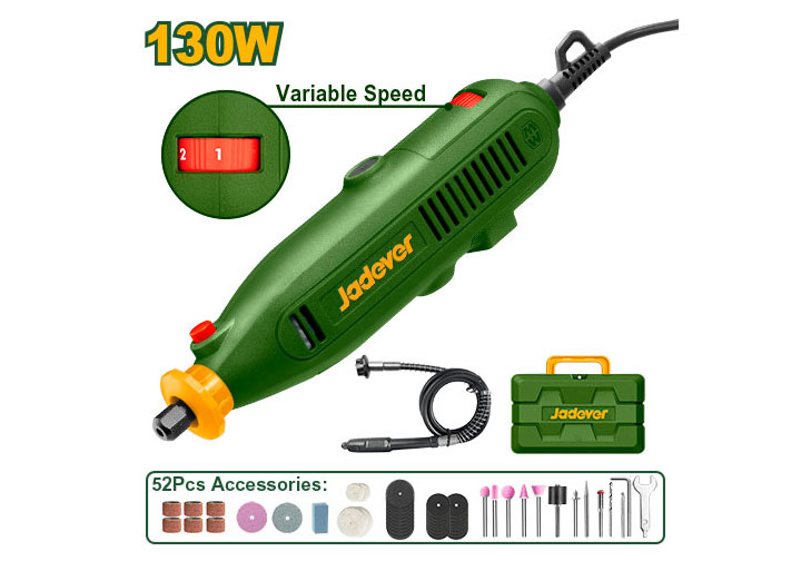 3.2mm Máy mài khuôn mini 130W Jadever JDRY1D131