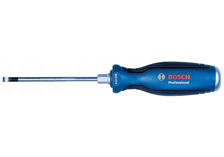 5.5x100mm Tuốc nơ vít dẹp đóng Bosch 1600A01TG0