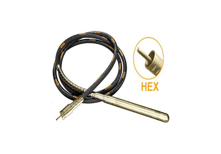 580mm Dây đầm dùi bê tông 6m INGCO VBP1382