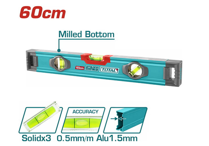 600mm Thước thủy (24" - không có từ) Total TMT26028
