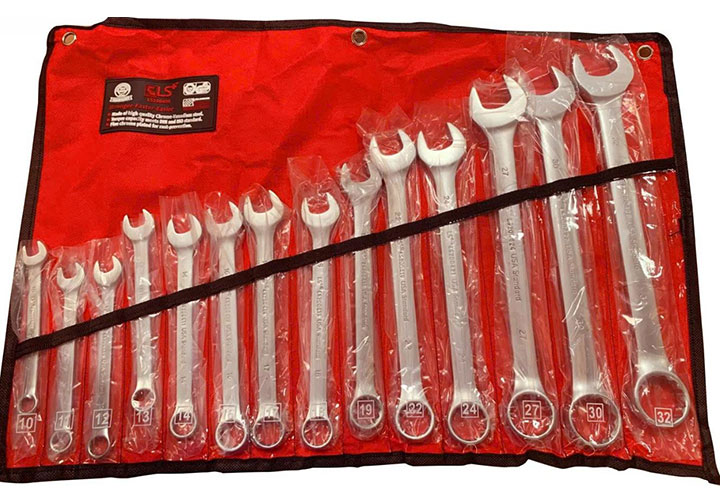 8-32mm Bộ cờ lê vòng miệng 14 chi tiết LS