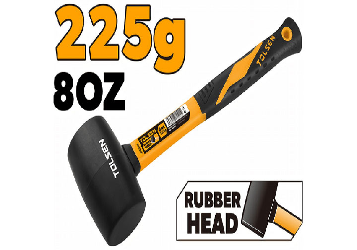 8Oz Búa cao su cán nhựa Tolsen 25033
