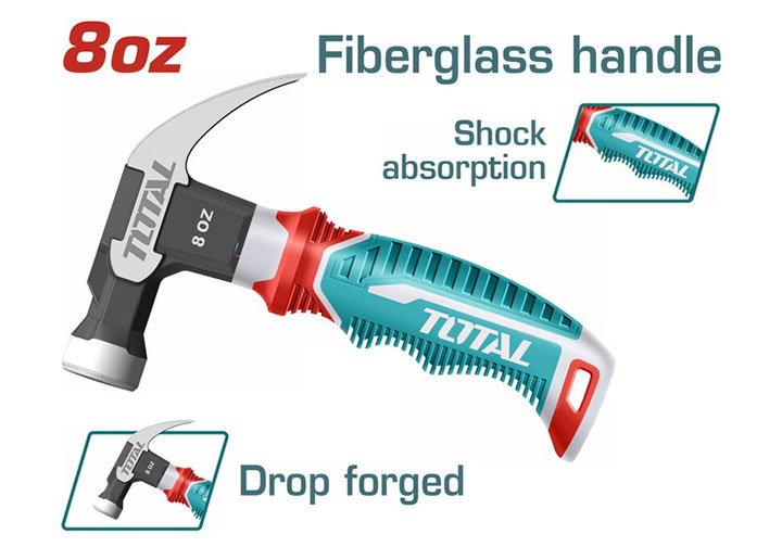 8Oz Búa nhổ đinh mini 220g Total THCH61008D