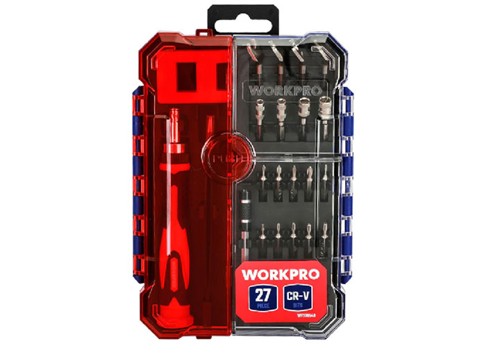 Bộ tuốc nơ vít đa năng 27 chi tiết Workpro WP200540