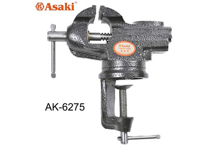 Êtô kẹp bàn có mâm xoay Asaki AK-6275